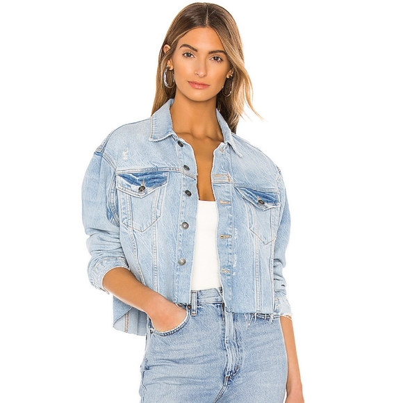 Amelia Slouchy Trucker Denim Jacket 